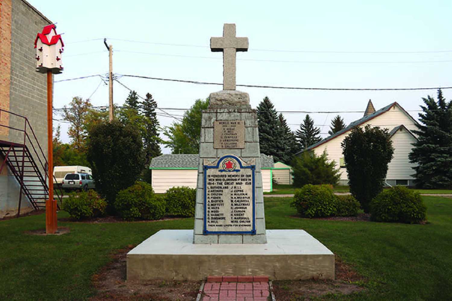A rededication ceremony in honor of Canadian veterans will be happening on  September 20 at the Cenotaph in Rocanville. 